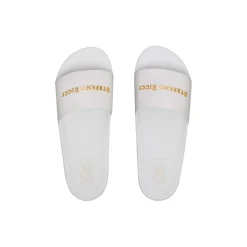 Discount Calfskin Leather Slides Espadrilles & Sandals