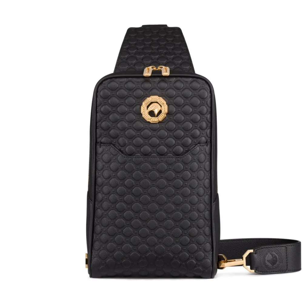 Sale Calfskin Leather Sling Backpack Bags