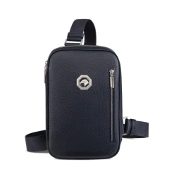 Outlet Calfskin Leather Sling Backpack Bags