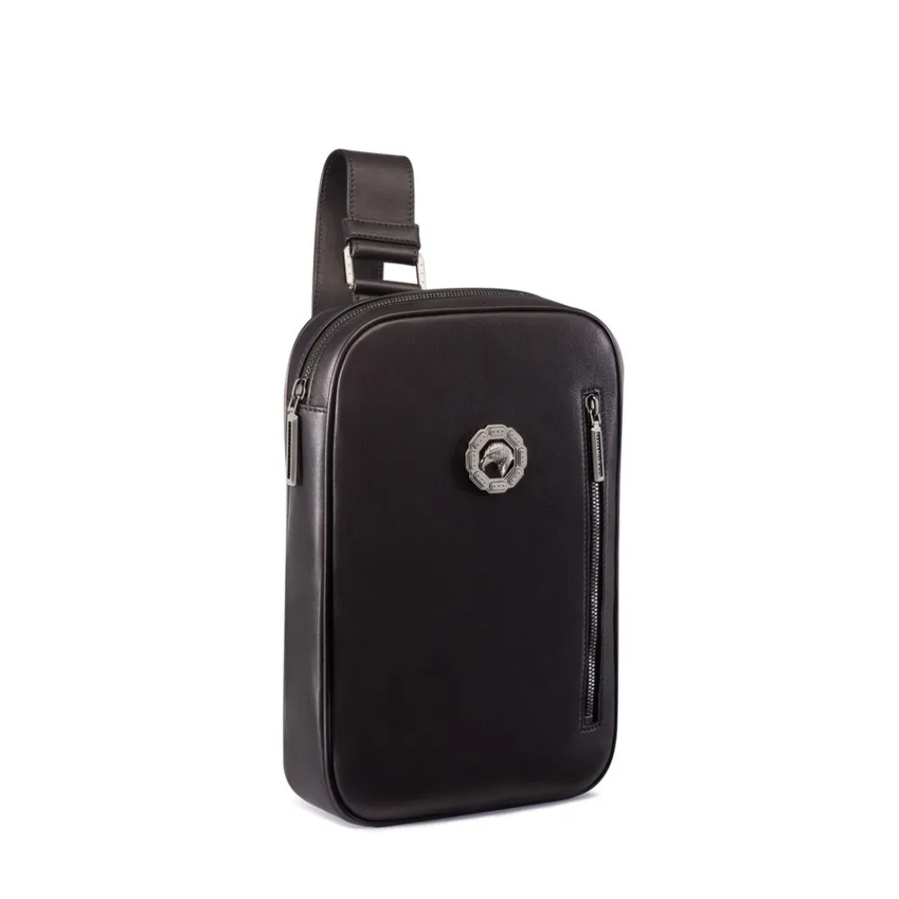 Store Calfskin Leather Sling Backpack Bags