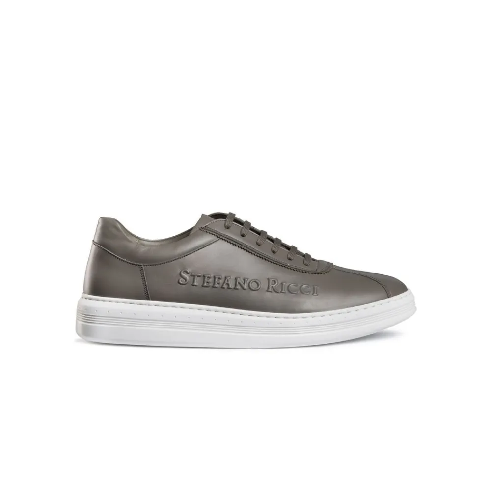 Fashion Calfskin Leather Sneakers Sneakers