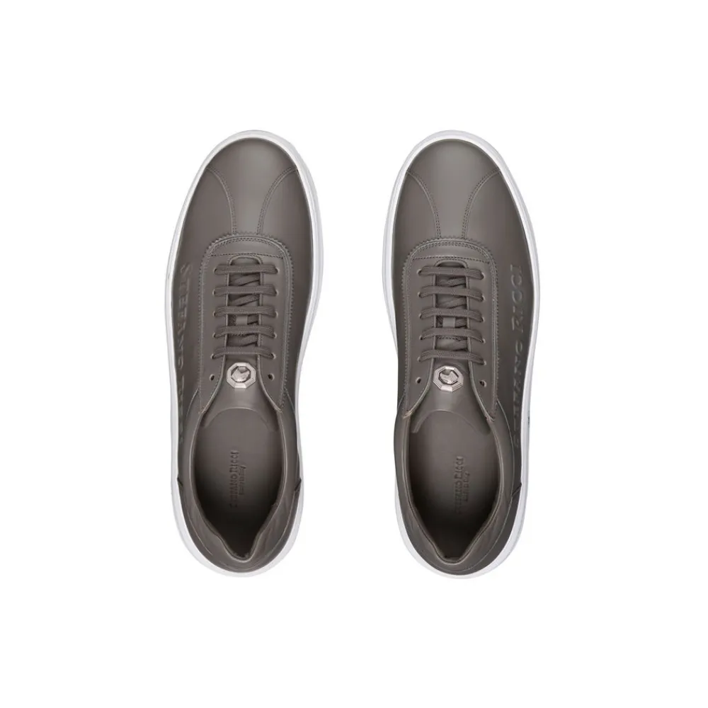 Fashion Calfskin Leather Sneakers Sneakers