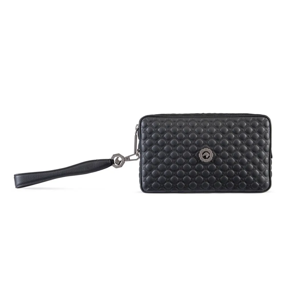 Discount Calfskin Leather Toiletry Bag Small Leather Goods