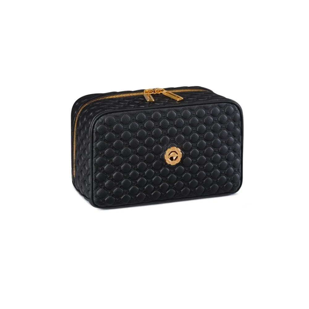 Discount Calfskin Leather Toiletry Bag Small Leather Goods