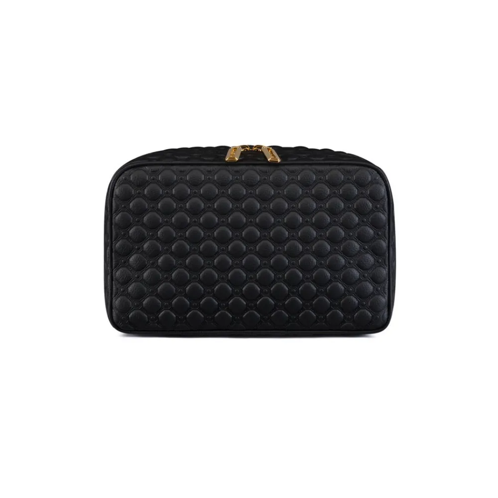 Discount Calfskin Leather Toiletry Bag Small Leather Goods