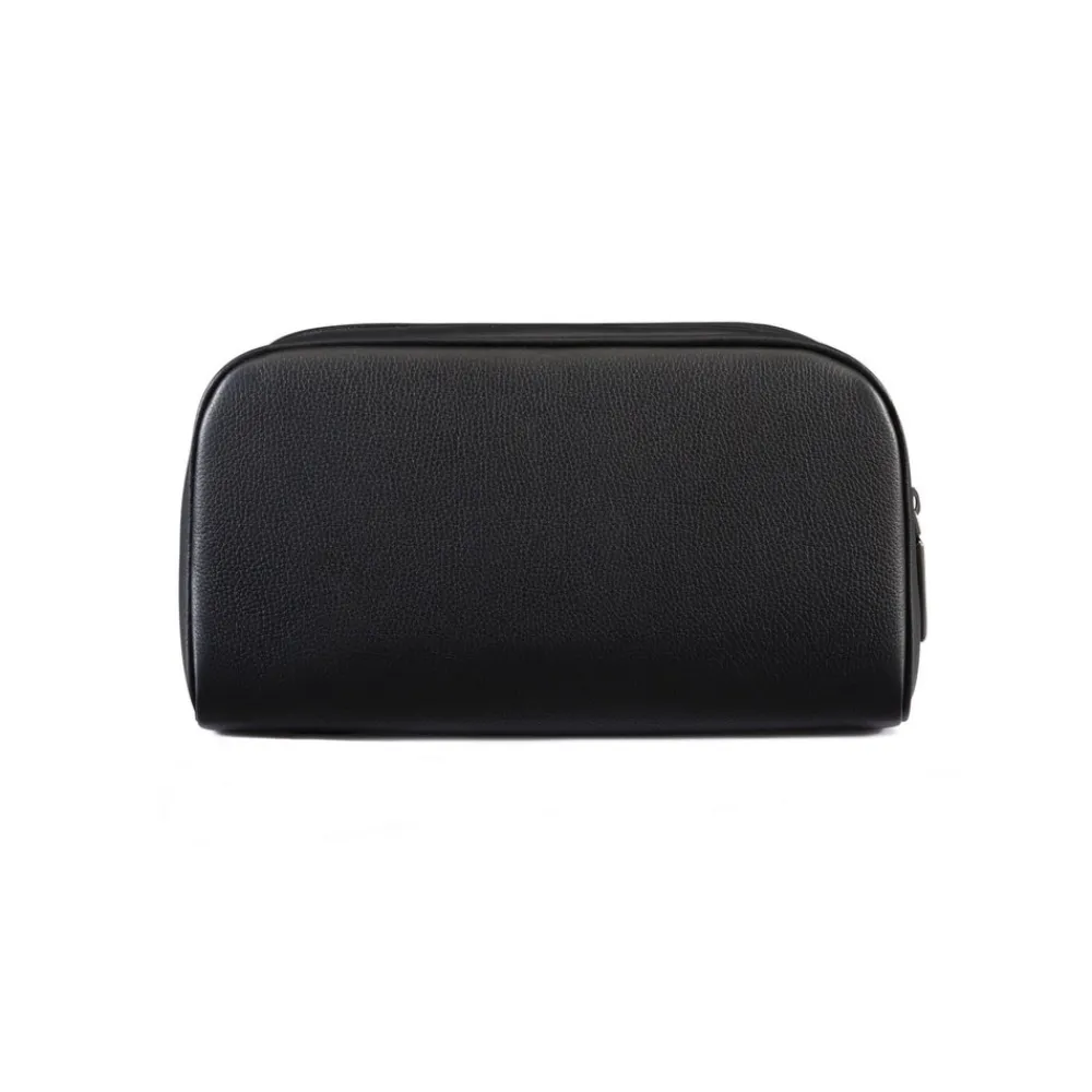 Cheap Calfskin Leather Toiletry Bag Small Leather Goods