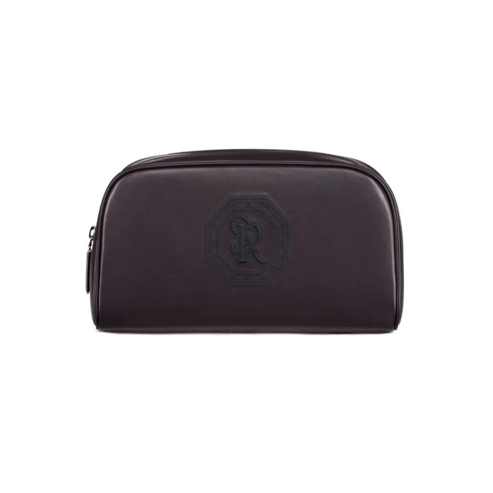 Discount Calfskin Leather Toiletry Bag Small Leather Goods