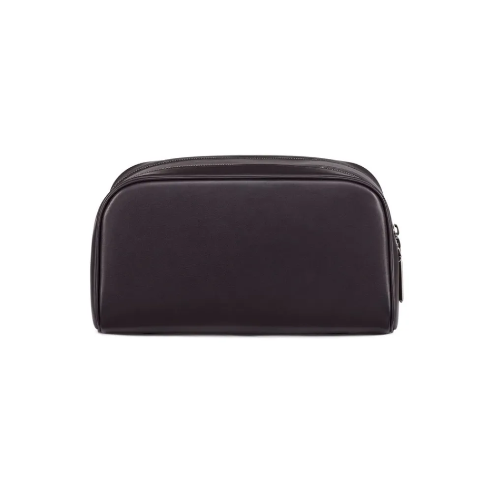 Discount Calfskin Leather Toiletry Bag Small Leather Goods