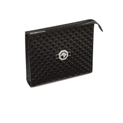 Cheap Calfskin Leather Travel Pouch Small Leather Goods
