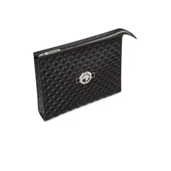 Cheap Calfskin Leather Travel Pouch Small Leather Goods