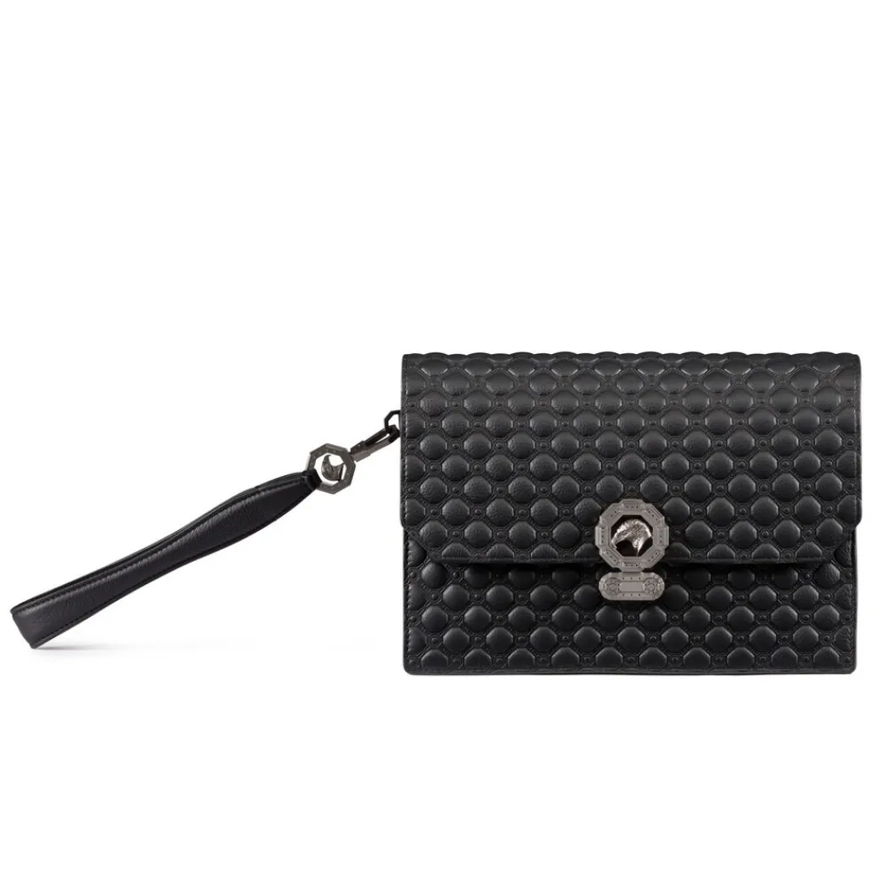 Hot Calfskin Leather Travel Pouch Small Leather Goods