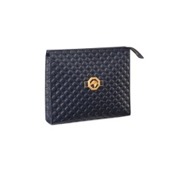 Discount Calfskin Leather Travel Pouch Small Leather Goods