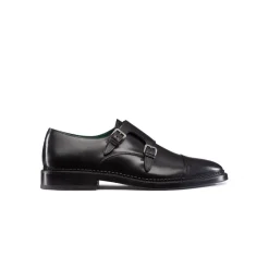 New Calfskin Monk Strap Shoes Dress Shoes