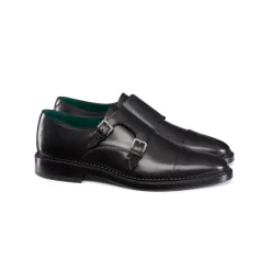 New Calfskin Monk Strap Shoes Dress Shoes