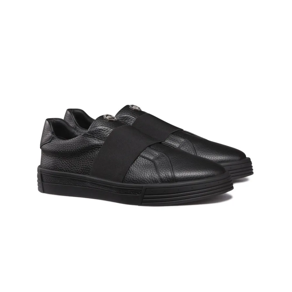 Cheap Calfskin Slip-On Sneakers Sneakers