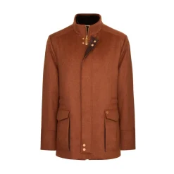 New Cashmere And Beaver Fur Field Jacket Mens Outerwear