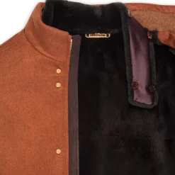 New Cashmere And Beaver Fur Field Jacket Mens Outerwear