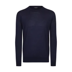 Shop Cashmere And Crocodile Crew Neck Sweater Mens Knitwear