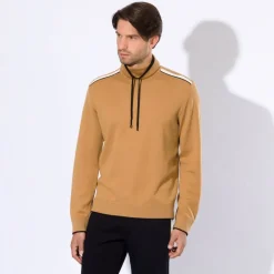 Discount Cashmere And Crocodile Mockneck Sweater Mens Jogging Suits