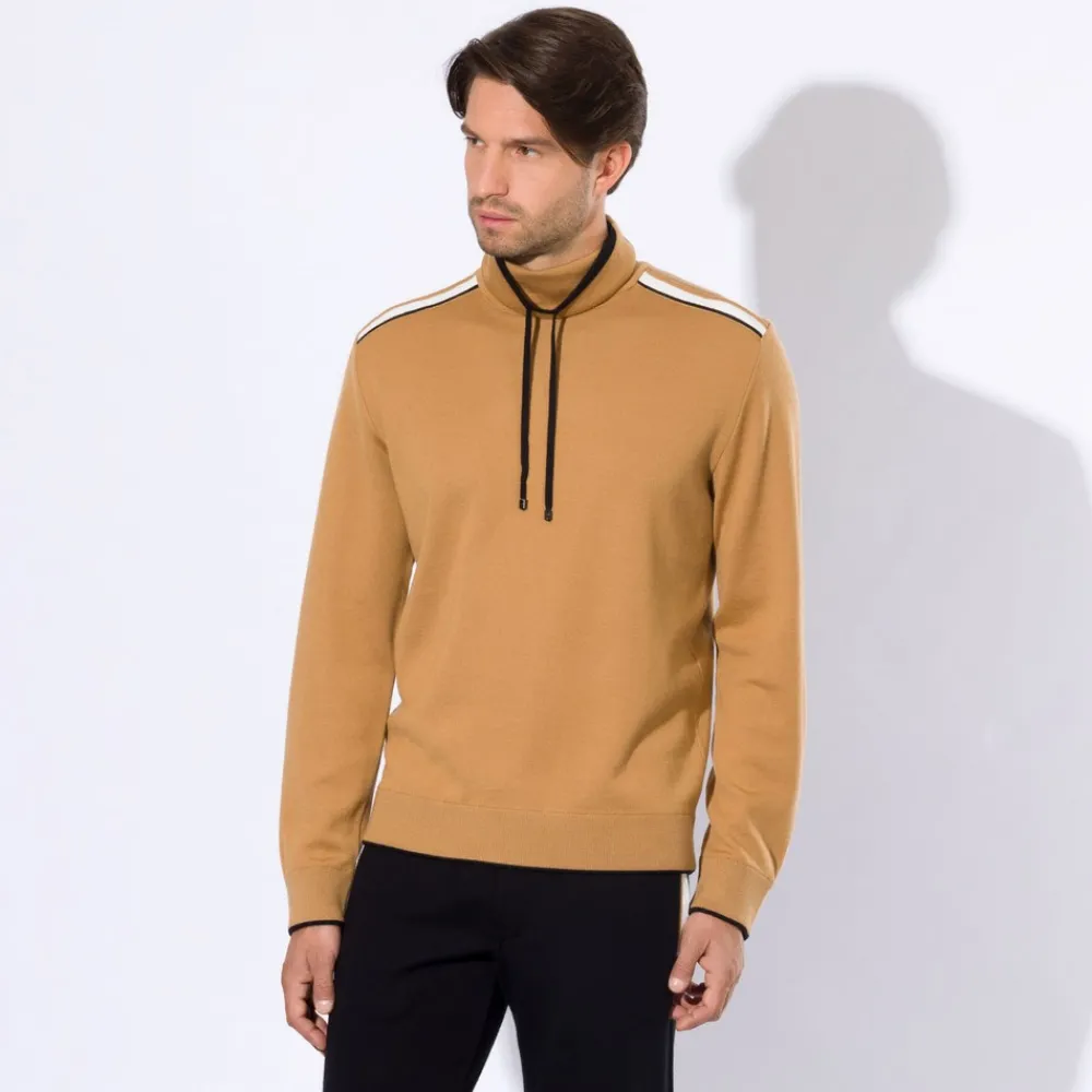 Discount Cashmere And Crocodile Mockneck Sweater Mens Jogging Suits