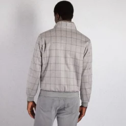 Online Cashmere And Mink Fur Blouson Mens Outerwear