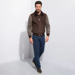 Best Sale Cashmere And Shearling Blouson Mens Outerwear
