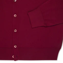 New Cashmere And Silk Cardigan Mens Knitwear