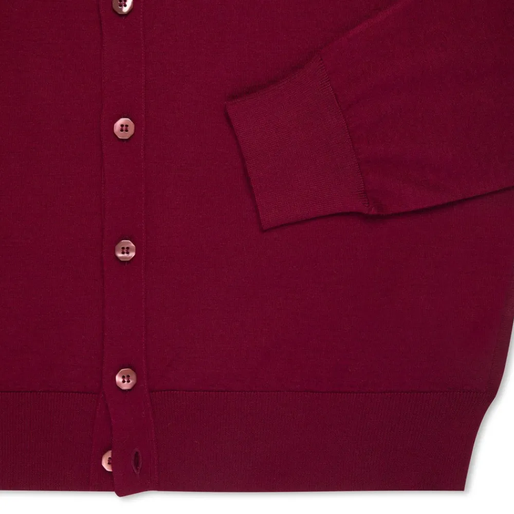 New Cashmere And Silk Cardigan Mens Knitwear