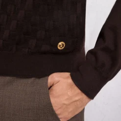 Cheap Cashmere And Silk Crew Neck Sweater Mens Knitwear