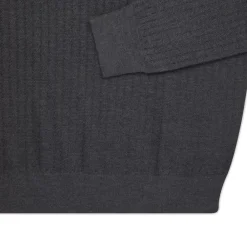 Best Sale Cashmere And Silk Crew Neck Sweater Mens Knitwear