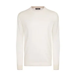 Cheap Cashmere And Silk Crew Neck Sweater Mens Knitwear