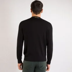 Best Cashmere And Silk Crew Neck Sweater Mens Knitwear