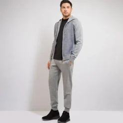 Cheap Cashmere And Silk Hooded Jogging Blouson Mens Jogging Suits