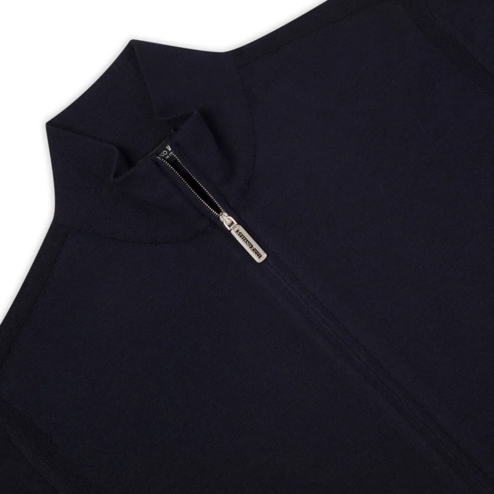 Clearance Cashmere And Silk Knit Blouson Mens Knitwear