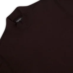Best Cashmere And Silk Mock Neck Sweater Mens Knitwear