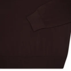 Best Cashmere And Silk Mock Neck Sweater Mens Knitwear
