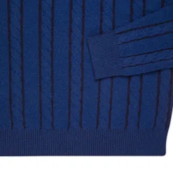 Best Cashmere And Silk Zip Mock Neck Sweater Mens Knitwear