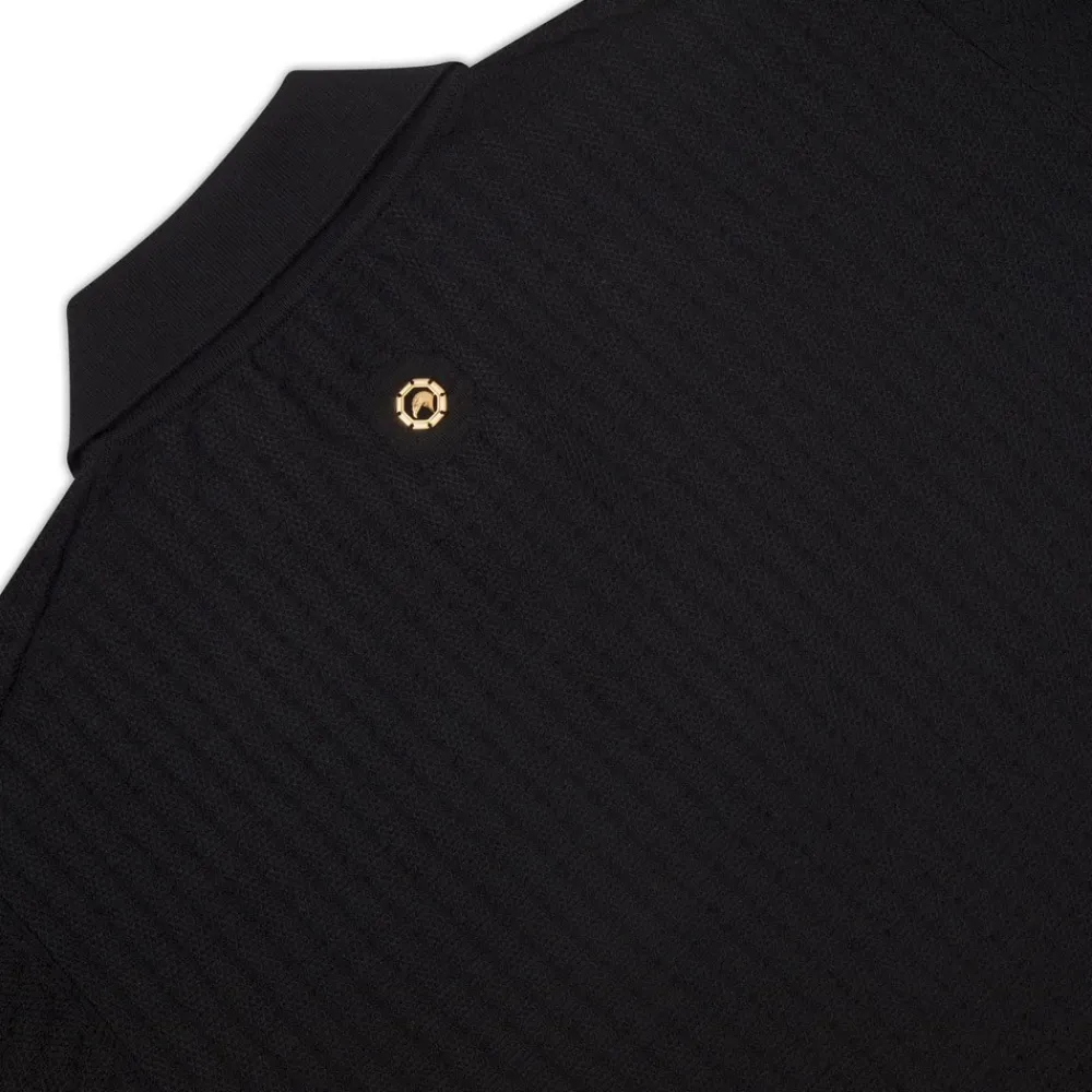 Best Cashmere And Silk Zip Polo Shirt Mens Knitwear