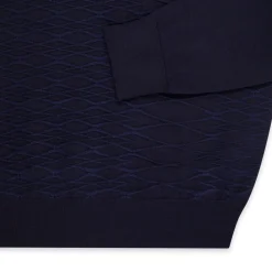 Discount Cashmere And Silk Zip Polo Shirt Mens Knitwear