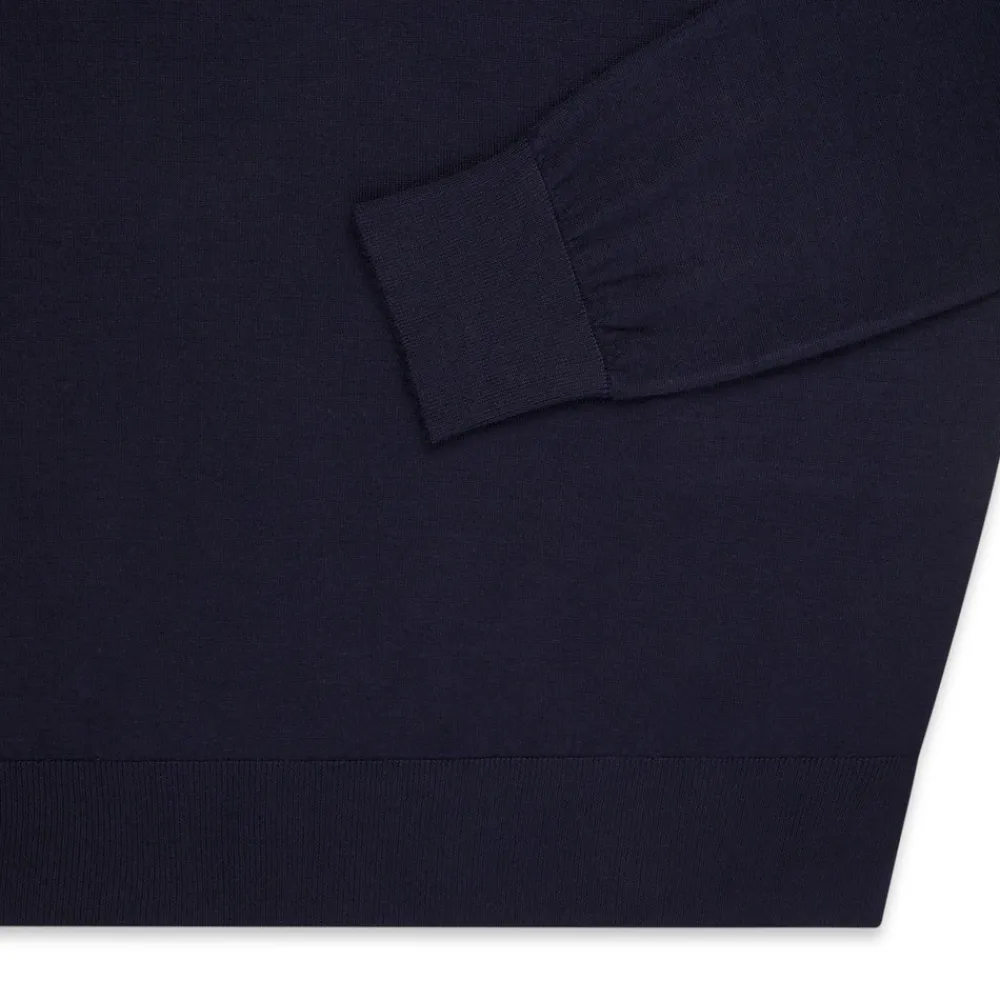 Hot Cashmere And Silk Zip Polo Shirt Mens Knitwear