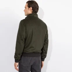 Store Cashmere And Suede Blouson Mens Outerwear