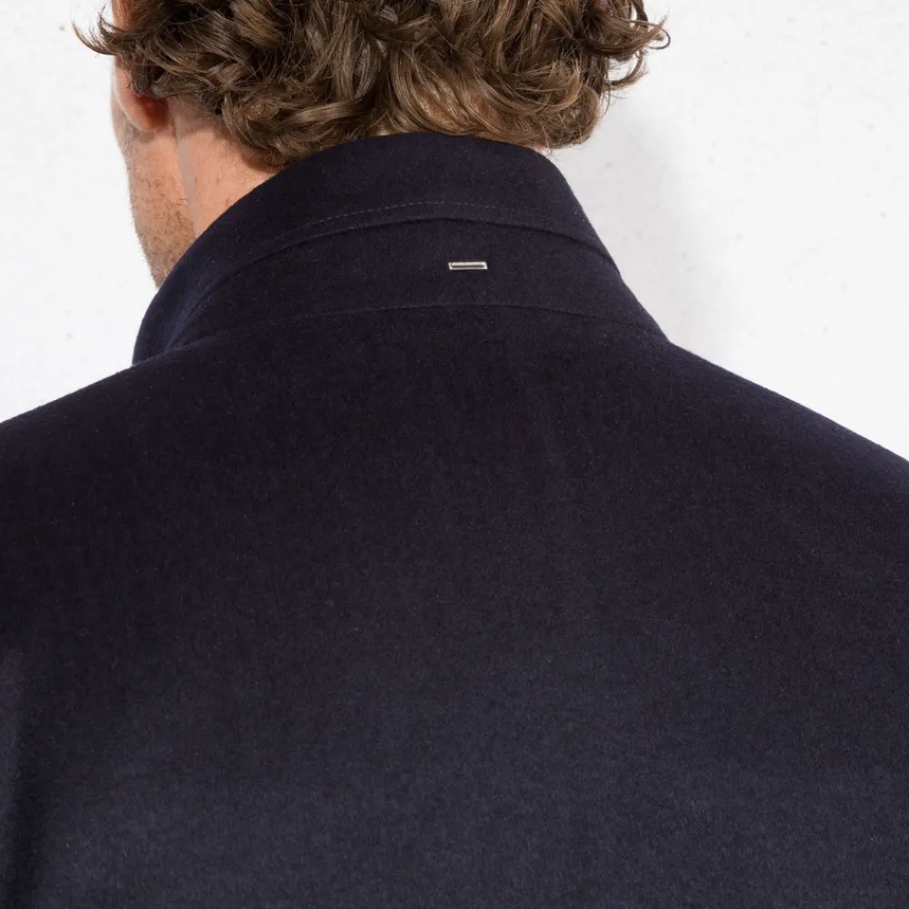New Cashmere, Angora And Lambskin Field Jacket Mens Outerwear