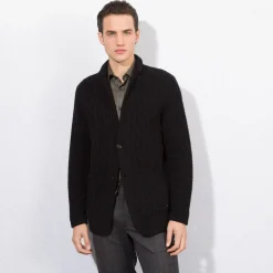New Cashmere Cardigan Mens Knitwear