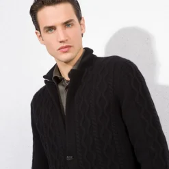 New Cashmere Cardigan Mens Knitwear