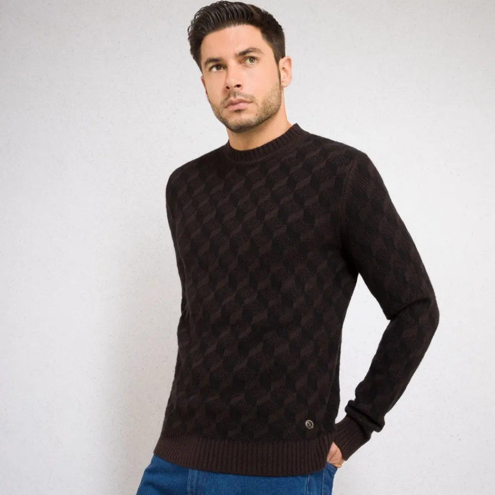 Shop Cashmere Crew Neck Sweater Mens Knitwear