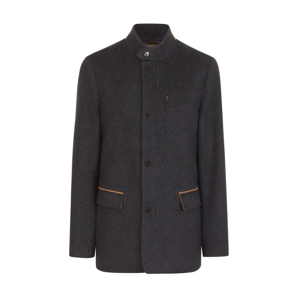Sale Cashmere Field Jacket Mens Outerwear