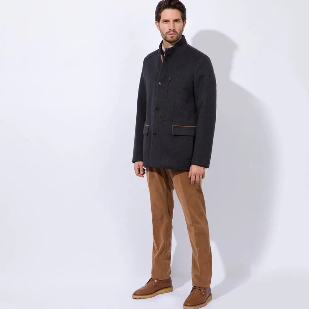 Sale Cashmere Field Jacket Mens Outerwear