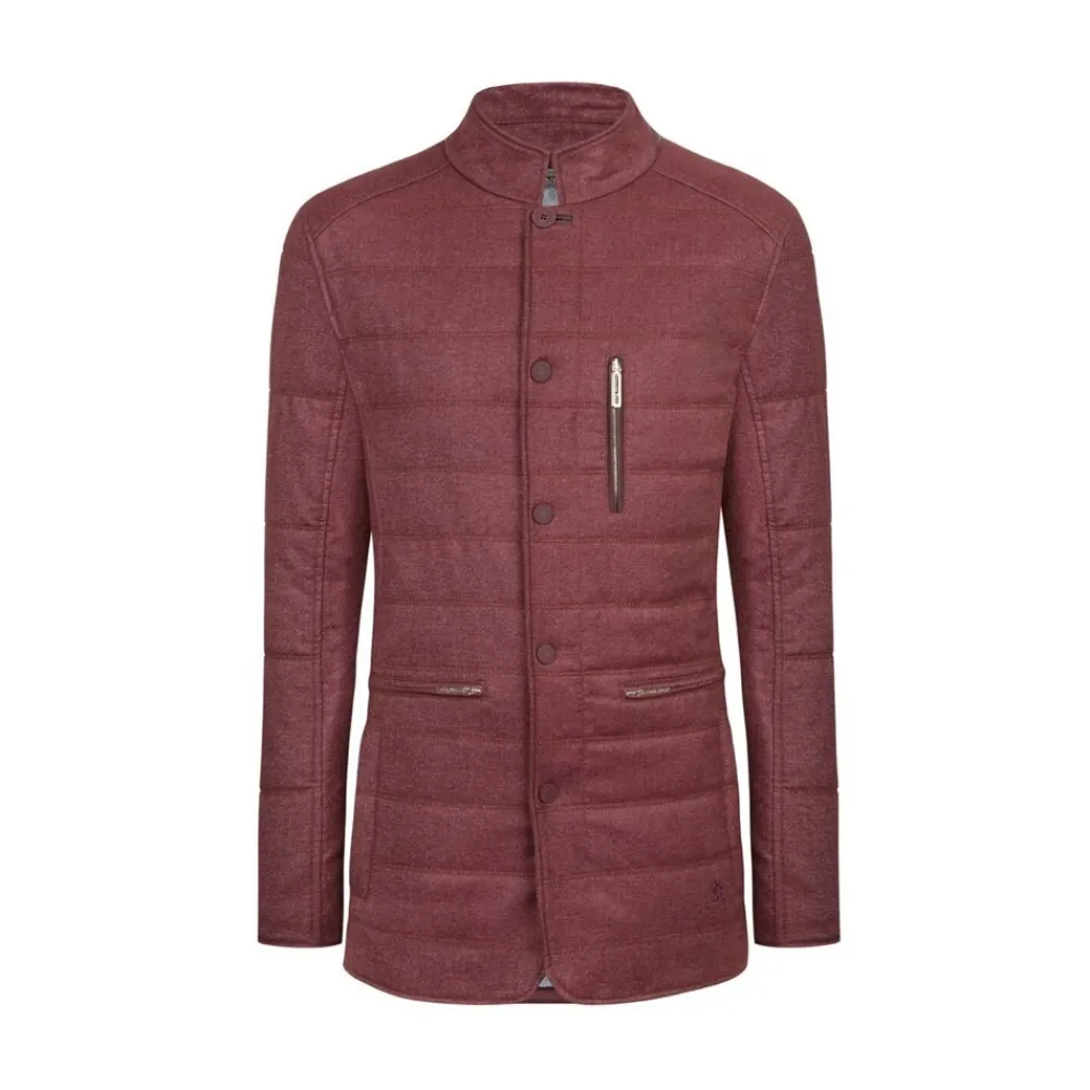 Outlet Cashmere Field Jacket Mens Outerwear