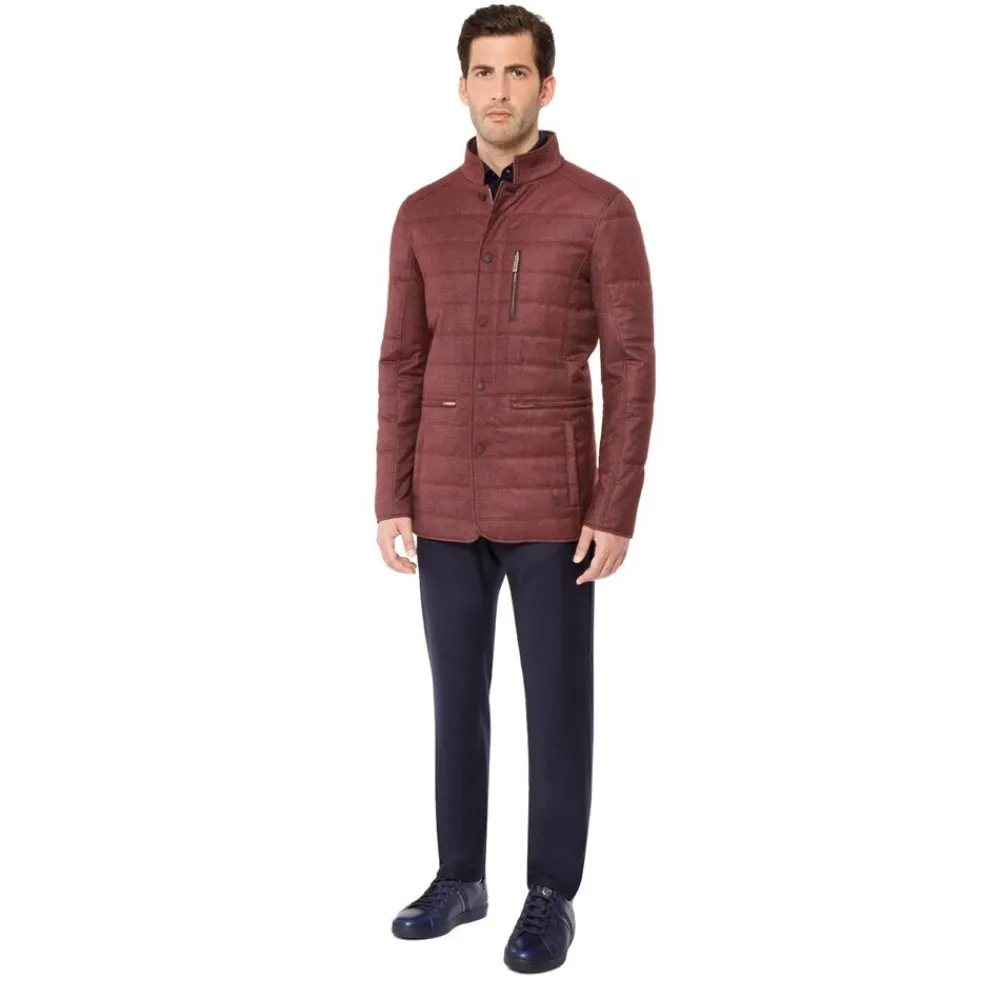 Outlet Cashmere Field Jacket Mens Outerwear