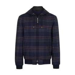 Cheap Cashmere Hooded Blouson Mens Outerwear